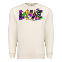 Sandshell mardi gras love Premium Sweatshirt - JahusDesignShop