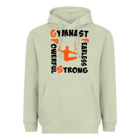 Matcha awesome gymnastics boy gymnast power strong Heavyweight Hoodie - artisFamous