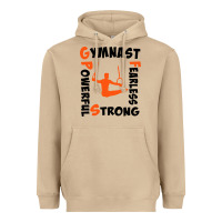 Mushroom awesome gymnastics boy gymnast power strong Heavyweight Hoodie - artisFamous