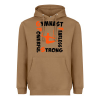 Toasted Coconut awesome gymnastics boy gymnast power strong Heavyweight Hoodie - artisFamous