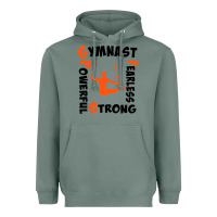 Sage awesome gymnastics boy gymnast power strong Heavyweight Hoodie - artisFamous