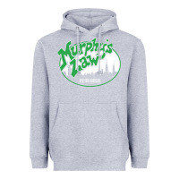 Heather Grey murphy's law Heavyweight Hoodie - artisFamous