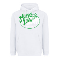 White murphy's law Heavyweight Hoodie - artisFamous