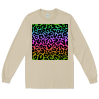 Mushroom leopard glitter seamless pattern Long Sleeve Tee - BundleAndBundleShop