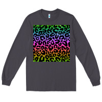 Smoke leopard glitter seamless pattern Long Sleeve Tee - BundleAndBundleShop