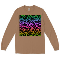 Toasted Coconut leopard glitter seamless pattern Long Sleeve Tee - BundleAndBundleShop