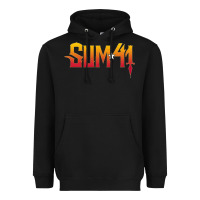 Black sum41 Heavyweight Hoodie - artisFamous