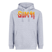 Heather Grey sum41 Heavyweight Hoodie - artisFamous
