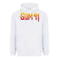 White sum41 Heavyweight Hoodie - artisFamous