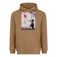 Toasted Coconut banksy, hope Heavyweight Hoodie - artisFamous