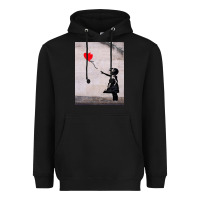 Black banksy, hope Heavyweight Hoodie - artisFamous