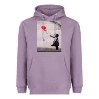 Lavender banksy, hope Heavyweight Hoodie - artisFamous