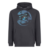 Smoke Avatar Katara Heavyweight Hoodie - artisFamous