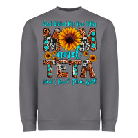 Storm god gifted me two titles mom and teta and i rock t Heavyweight Sweatshirt - JahusDesignShop