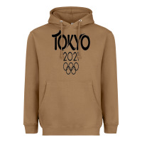 Toasted Coconut Olympic RingTokyo 2020 Heavyweight Hoodie - artisFamous