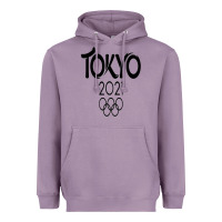 Lavender Olympic RingTokyo 2020 Heavyweight Hoodie - artisFamous