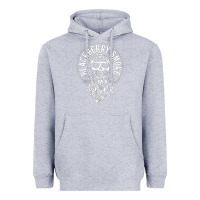 Heather Grey blackberry smoke’s Heavyweight Hoodie - artisFamous