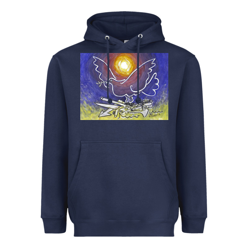 Pablo Picasso Signed & Hand Heavyweight Hoodie by artisFamous | Teevron
