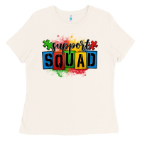 Bone autism support squad Ladies Tee - OliviaCreatesArt