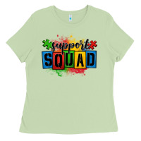 Matcha autism support squad Ladies Tee - OliviaCreatesArt