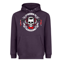 Plum loner rebel Heavyweight Hoodie - artisFamous