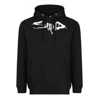 Black staind Heavyweight Hoodie - artisFamous
