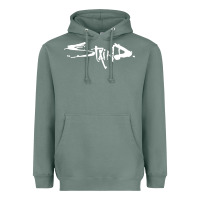 Sage staind Heavyweight Hoodie - artisFamous