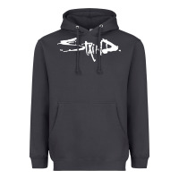 Smoke staind Heavyweight Hoodie - artisFamous
