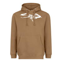 Toasted Coconut staind Heavyweight Hoodie - artisFamous