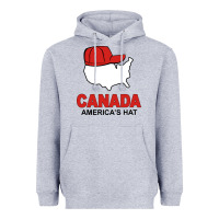 Heather Grey canada america's hat Heavyweight Hoodie - artisFamous