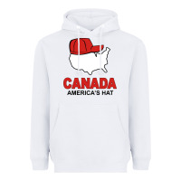 White canada america's hat Heavyweight Hoodie - artisFamous