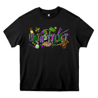 Black hairstylist mardi gras Heavy Core Tee - CowGirlArtShop