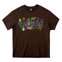 Chocolate Brown hairstylist mardi gras Heavy Core Tee - CowGirlArtShop