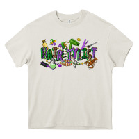 Cream hairstylist mardi gras Heavy Core Tee - CowGirlArtShop