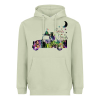 Matcha hocus pocus car Heavyweight Hoodie - artisFamous