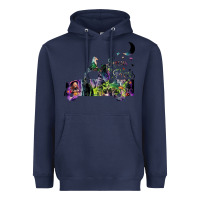 Navy hocus pocus car Heavyweight Hoodie - artisFamous