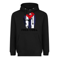 Black free cuba Heavyweight Hoodie - artisFamous