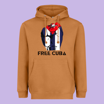 Free Cuba Heavyweight Hoodie Designed By Artisfamous