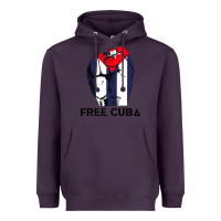 Plum free cuba Heavyweight Hoodie - artisFamous