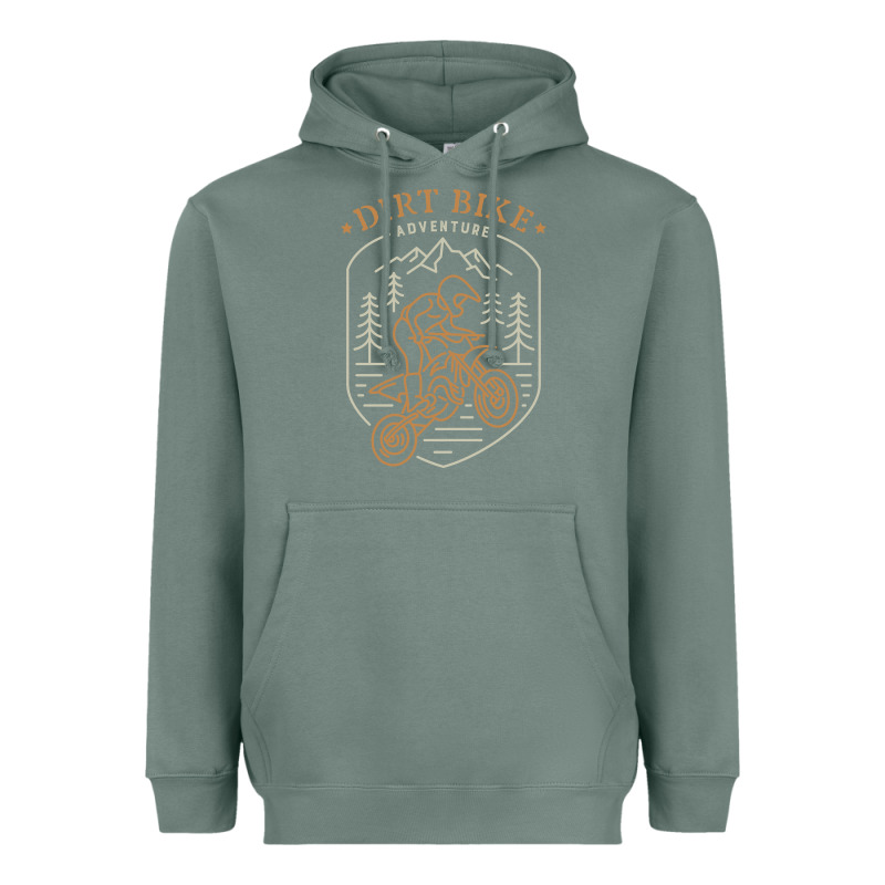 Dirt Bike 1a Heavyweight Hoodie by artisFamous | Teevron