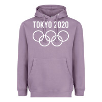 Lavender OLYMPIC TOKYO 2020 Heavyweight Hoodie - artisFamous