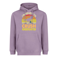 Lavender i'm ready to crush kindergarten dinosaur back to school kids t shirt Heavyweight Hoodie - artisFamous