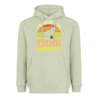 Matcha i'm ready to crush kindergarten dinosaur back to school kids t shirt Heavyweight Hoodie - artisFamous