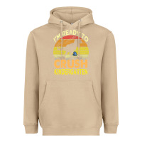 Mushroom i'm ready to crush kindergarten dinosaur back to school kids t shirt Heavyweight Hoodie - artisFamous
