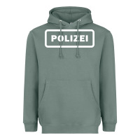 Sage polizei Heavyweight Hoodie - artisFamous