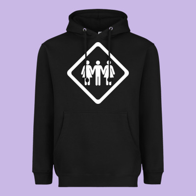 Threesome Heavyweight Hoodie Designed By Artisfamous