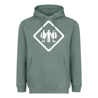 Sage threesome Heavyweight Hoodie - artisFamous