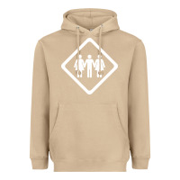 Mushroom threesome Heavyweight Hoodie - artisFamous