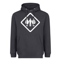 Smoke threesome Heavyweight Hoodie - artisFamous