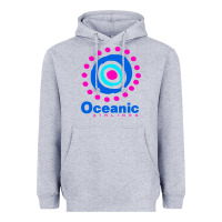 Heather Grey lost oceanic airlines Heavyweight Hoodie - artisFamous